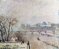 die Seine vom neuf Winter pont gesehen 1902 Camille Pissarro